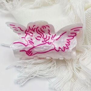 Angel Wings Claw Clip